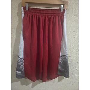 Vintage Nike Dri Fit Elite Shorts, Red Multicolor, Men's Size Medium